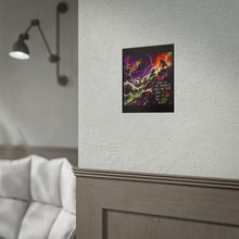 Load image into Gallery viewer, Rolled Poster — 'Fight Like Hell' Inspirational Art Print
