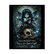 Load image into Gallery viewer, Rolled Poster — Gothic Fairy Spark of Light Wall Art

