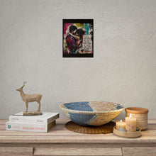 Load image into Gallery viewer, Rolled Poster - 'Love Is The Reason' Romantic Couple Wall Art
