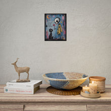 Load image into Gallery viewer, Kindness Is a Language Even the Broken Understand Rolled Poster — Gothic Inspirational Fantasy Wall Art
