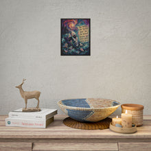Load image into Gallery viewer, "The People You Trusted Hurt You The Deepest" Wall Art | Rainbow Starry Sky Print
