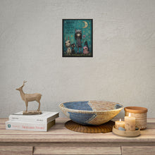 Load image into Gallery viewer, Rolled Poster — Whimsical Gothic Art Print: “Make Room for the Things That Make You Feel Alive”
