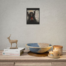 Load image into Gallery viewer, Rolled Poster — Dark Grim Reaper Art "I Was Never Meant to Love Gently"
