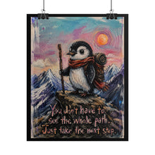 Load image into Gallery viewer, "The Storm Won't Last Forever" Black Cat Wall Art | Nautical Painting Print
