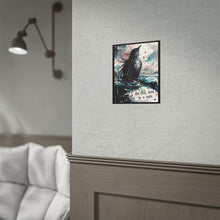 Load image into Gallery viewer, Hopeful Raven Rolled Poster — "I Am Still Here. So Is Hope." Inspirational Art Print
