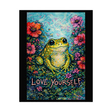 Load image into Gallery viewer, Love Yourself Frog Poster
