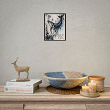 Load image into Gallery viewer, Whale &amp; Jellyfish Art Poster - 'I fell in love with you the way the ocean loves the moon' Rolled Art Print
