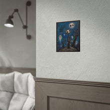 Load image into Gallery viewer, Be Gentle With Your Strange Heart - Gothic Cat Rolled Poster (Whimsical Halloween Art)
