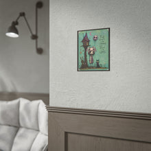 Load image into Gallery viewer, Rolled Poster — Whimsical Gothic Art Print: “Find Beauty in the Strange”
