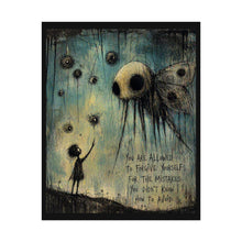 Load image into Gallery viewer, Rolled Poster — Moody Art Print with Quote: “You Are Allowed to Forgive Yourself”
