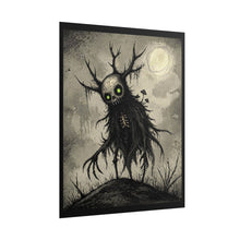 Load image into Gallery viewer, Hollow Grove Monster Poster — Dark Fantasy Rolled Art Print
