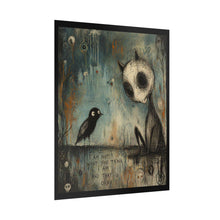 Load image into Gallery viewer, Rolled Poster — Surreal Goth Art Print “I Am Not What You Think I Am”
