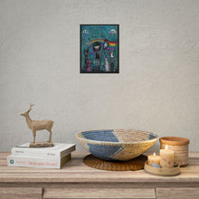 Load image into Gallery viewer, Gothic Emo Authenticity Art Print - "Life Is Better When You Live As You Truly Are"
