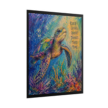 Load image into Gallery viewer, Keep Going Crayon Art over Coral Reef and "Great Things" print
