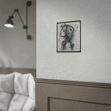Load image into Gallery viewer, Owl Muse Art Poster — "Being in Love" Romantic Boho Wall Art
