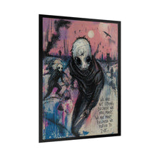 Load image into Gallery viewer, Horror Art Poster – “We Are Not Strong Because We Are Many” Rolled Wall Print
