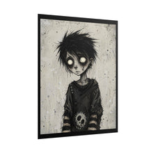 Load image into Gallery viewer, Gothic Boy Rolled Poster — Moody Dark Art Wall Print
