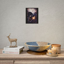 Load image into Gallery viewer, Hope is a Tiny Light Poster — Inspirational Rolled Wall Art
