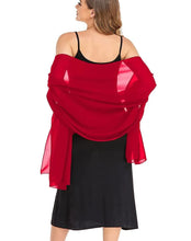 Load image into Gallery viewer, Lightweight Chiffon Shawls Scarves Wraps M21
