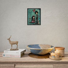 Load image into Gallery viewer, Love Is Choosing Their Chaos Every Day Rolled Poster — Gothic Romantic Fantasy Wall Art

