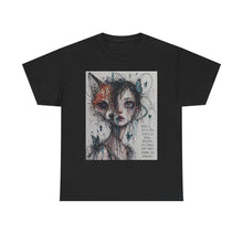 Load image into Gallery viewer, Dark Gothic Girl Art T-Shirt
