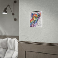 Load image into Gallery viewer, "Be Proud Of Who You Are Becoming" Pride Art | LGBTQ+ Protest Print
