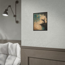 Load image into Gallery viewer, Rolled Poster — Moody Surreal Art Print with Quote: “Maybe I’m Not Too Much, Maybe You Just Never Listened”
