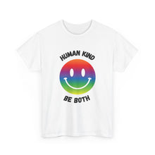 Load image into Gallery viewer, Human Kind Be Both Rainbow Smiley T-Shirt - ALL Sizes - S - 5XL
