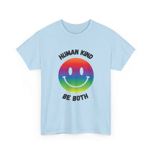 Load image into Gallery viewer, Human Kind Be Both Rainbow Smiley T-Shirt - ALL Sizes - S - 5XL
