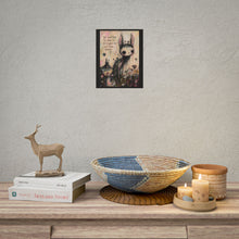 Load image into Gallery viewer, "Just Keep Growing" Wall Art | Whimsical Creepy Cute Creature Print
