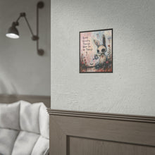 Load image into Gallery viewer, Keep Growing Through What You Go Through – Inspirational Bunny Wall Art
