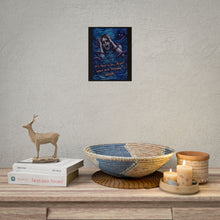 Load image into Gallery viewer, Poster — Dark Surreal Horror Print “It’s Hard to Stay Afloat When You’re Drowning Inside”
