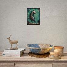 Load image into Gallery viewer, Gothic Crow Art Poster — "Not Everyone Is Going to Make You a Priority" Rolled Print
