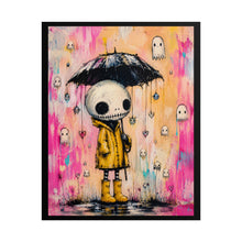 Load image into Gallery viewer, Rainy Day Ghosts – Whimsical Gothic Wall Art
