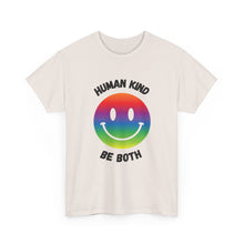 Load image into Gallery viewer, Human Kind Be Both Rainbow Smiley T-Shirt - ALL Sizes - S - 5XL
