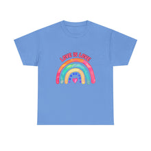 Load image into Gallery viewer, Love is Love Rainbow T- Shirt - ALL Sizes - S - 5XL
