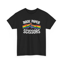 Load image into Gallery viewer, Rock Paper Scissors Funny Lesbian Gay Pride T-Shirt ALL SIZES S-5XL
