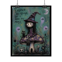 Load image into Gallery viewer, Make Room for the Strange to Grow — Gothic Fairytale Art Print
