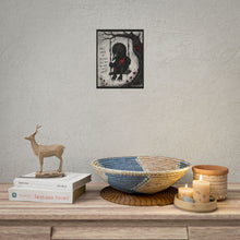 Load image into Gallery viewer, Rolled Poster - Gothic Crow Art Print w/ Quote "Pain Makes You Feel Alive, Even When You Wish You Weren't"
