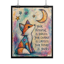 Load image into Gallery viewer, "Endless Potential" Framed Folk Art Poster
