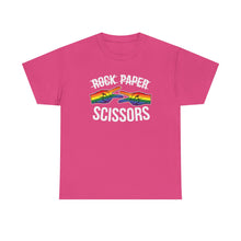 Load image into Gallery viewer, Rock Paper Scissors Funny Lesbian Gay Pride T-Shirt ALL SIZES S-5XL
