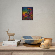 Load image into Gallery viewer, "Brilliantly Unapologetically You" Pride Art | Whimsical Unicorn Rider Poster
