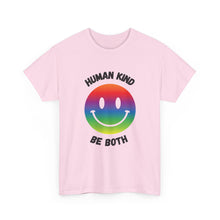 Load image into Gallery viewer, Human Kind Be Both Rainbow Smiley T-Shirt - ALL Sizes - S - 5XL
