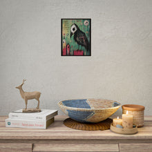 Load image into Gallery viewer, Gothic Crow Art Poster – "Beauty Doesn't Ask for Permission to Exist" Rolled Wall Art
