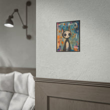 Load image into Gallery viewer, Stay Curious Stay Strange Rolled Poster — Gothic Minimal Whimsical Cat Wall Art
