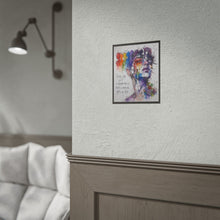 Load image into Gallery viewer, "Get Out While You Can" Pride Wall Art | Fine Line Sketch Warning Poster
