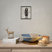 Load image into Gallery viewer, Creepy Cute Horror Poster – “Pain Is Just Weakness Leaving The Body” Rolled Art Print
