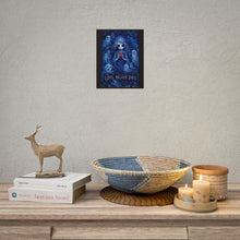 Load image into Gallery viewer, Rolled Poster — 'Love Never Dies' Gothic Ghost Heart Art Print
