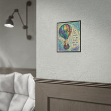 Load image into Gallery viewer, Hot Air Balloon Fox: Let Your Dreams Lift You Higher Than Your Fears Fox Art
