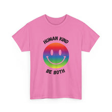 Load image into Gallery viewer, Human Kind Be Both Rainbow Smiley T-Shirt - ALL Sizes - S - 5XL
